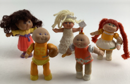 Cabbage Patch Kids Collectible Figures Burger King Vintage Mini Dolls Lot OAA - £14.99 GBP