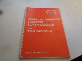 1982 Triumph TSS Replacement Parts  Catalog - $31.68