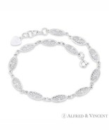 6x12mm Filigree-Detailed Oval Link Charm Solid .925 Sterling Silver Chai... - €36,21 EUR 6x12mm Filigree-Detailed Oval Link Charm Solid .925 Sterling Silver Chai... - €36,21 EUR