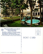 Georgia Atlanta Sheraton Biltmore Hotel Unusual Circular Pool VTG Postcard - £7.37 GBP