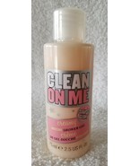 Soap &amp; Glory CLEAN ON ME Creamy Moisture Shower Gel Bottle Mini 2.5 oz/7... - £7.74 GBP