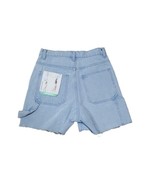 Carpenter Jean Shorts Womens Size 1 - 25 Super High Rise Blue - $13.85