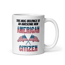 New American Citizen Coffee Mug Cup For US Naturalized Citizenship - $19.99+