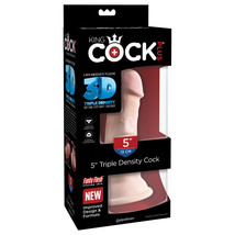 King Cock Plus 5&quot; Triple Density Cock - £31.69 GBP