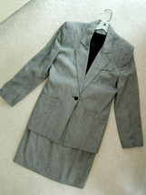 Ladies Suit Size 10 Skirt + Jacket by T Edwards Blazer + Pencil Skirt $180 Value - £28.32 GBP