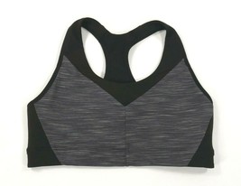 Patagonia The Wild Trails Sports Bra Black Heather Gray Womens Size Medium - £30.07 GBP