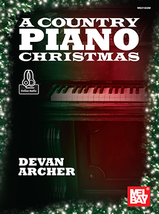 A Country Piano Christmas/Book w/Online Audio  - $14.99