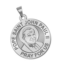 PicturesOnGold Pope Saint John Paul II Religious Medal - 3/4 - £85.85 GBP