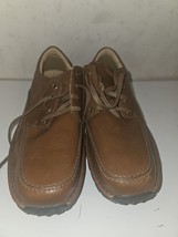 Clarks Collection Mens  Brown Leather Lace Up Casual  Shoes Size 11 M E - $61.81