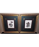 2 Matching Signed &amp; Numbered A. Renee Dollar Exceptionally Framed &amp; Matted - £83.29 GBP