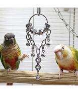 Parrot Chew Toy Stainless Steel Bell Toy for Birds Mental Stimulation&Enrichment - $29.99
