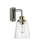 Capital Lighting-3711GA-135-One Light Wall Sconce  Graphite/Aged Brass F... - $117.28 CAD