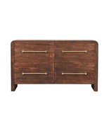 Copenhagen 4-Drawer Chest in Smoked Oak - $26,469.29 MXN