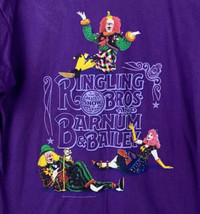 Vintage Ringling Bros T Shirt Single Stitch Barnum & Bailey Circus USA 90s Large - $29.99