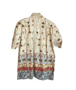 Mens M American Outpost Hawaiian Aloha Friday Shirt Cruise Surfboards GU... - $31.49