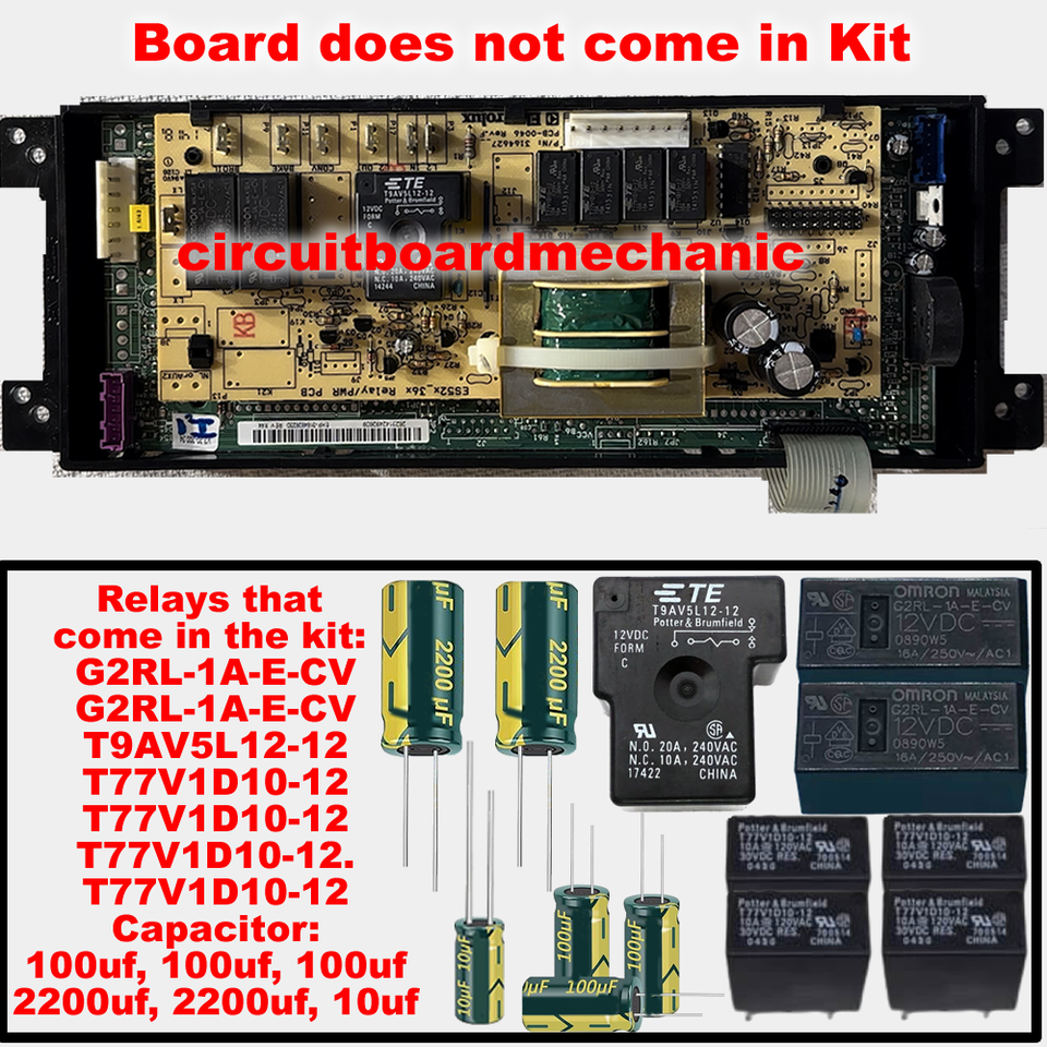 Primary image for Repair Kit 5304495520 316560105 Frigidaire Control Board Repair Kit
