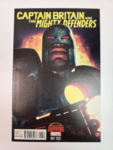 CAPTAIN BRITAIN &amp; THE MIGHTY DEFENDERS #1 IRVING 1:25 Variant Retailer I... - $339.28 MXN