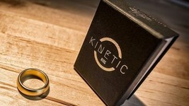 Kinetic PK Ring (Gold) Curved size 9 by Jim Trainer - Trick - £29.00 GBP