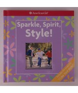 SPARKLE SPIRIT STYLE BOOK AMERICAN GIRL WITH MUSIC CD - $6.99