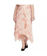 NWT Womens Plus Size 2X Vince Camuto Watercolor Asymmetrical Pleated Skirt - £31.37 GBP