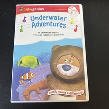 Baby Genius Underwater Adventures Bonus Music CD &amp; DVD Musical 0-36 Months - $4.95