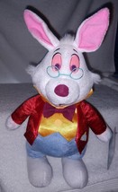 Disney Alice In Wonderland White Rabbit 10.5&quot; H Nwt - £7.81 GBP
