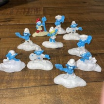 McDonalds Smurfs Happy Meal Toys 2011-2013-2017 Lot Of 10 Figures - £7.46 GBP