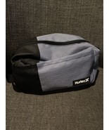 HURLEY TRAVEL BAG Toiletry Pouch BLACK/GREY Gym Weekends Roadtrips MENS - £14.12 GBP