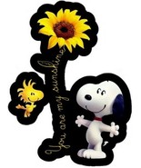 Snoopy Sunflower You Are My Sunshine Sticker Decal (Select your Size) - £1.91 GBP+