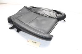2009-2012 BMW 750Li 740i F01 FRONT LEFT LOWER SEAT LEATHER COVER BLACK H0731 image 7
