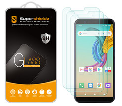 [3-Pack] Tempered Glass Screen Protector For At&amp;T Fusion Z - £14.94 GBP