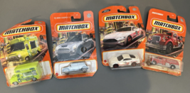 matchbox cars (4), Lemon Lime Time Van, 03 mini cooper, GT &amp; Fire Truck - €16,22 EUR