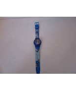 DISNEY WRISTWATCH DIGITAL HOLOGRAM CINDERELLA NEEDS BATTERY VINYL BAND L183 - $3.79