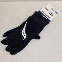 Saucony Nomad Running Gloves, Black, Unisex Large SA90479-BK NWT - £15.33 GBP