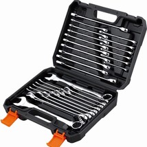 Horusdy 32Pcs Combination Wrench Set Inch Mm 1/4&quot;-1&quot; 7Mm-22Mm 12 Point W... - £86.51 GBP