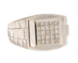 Diamond Men&#39;s Cluster ring 18kt White Gold 371355 - $1,999.00