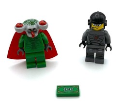 Lego Space Police 3 Squidman Escape Replacement Alien &amp; Cop Figures 5969... - £7.86 GBP