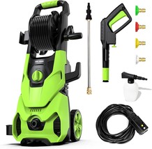 Rock&amp;Rocker Powerful Electric Pressure Washer, 3500PSI Max 2.6 GPM Power... - $155.99