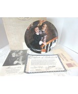 GWTW COLLECTOR PLATE MELANIE &amp; ASHLEY GOLDEN ANNIV. 10TH BOX COA #11192 - €8,48 EUR