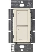 All Bulb Types Or Fans | Pd-6Ans-La | Light Almond Lutron Caséta Wireles... - $77.92