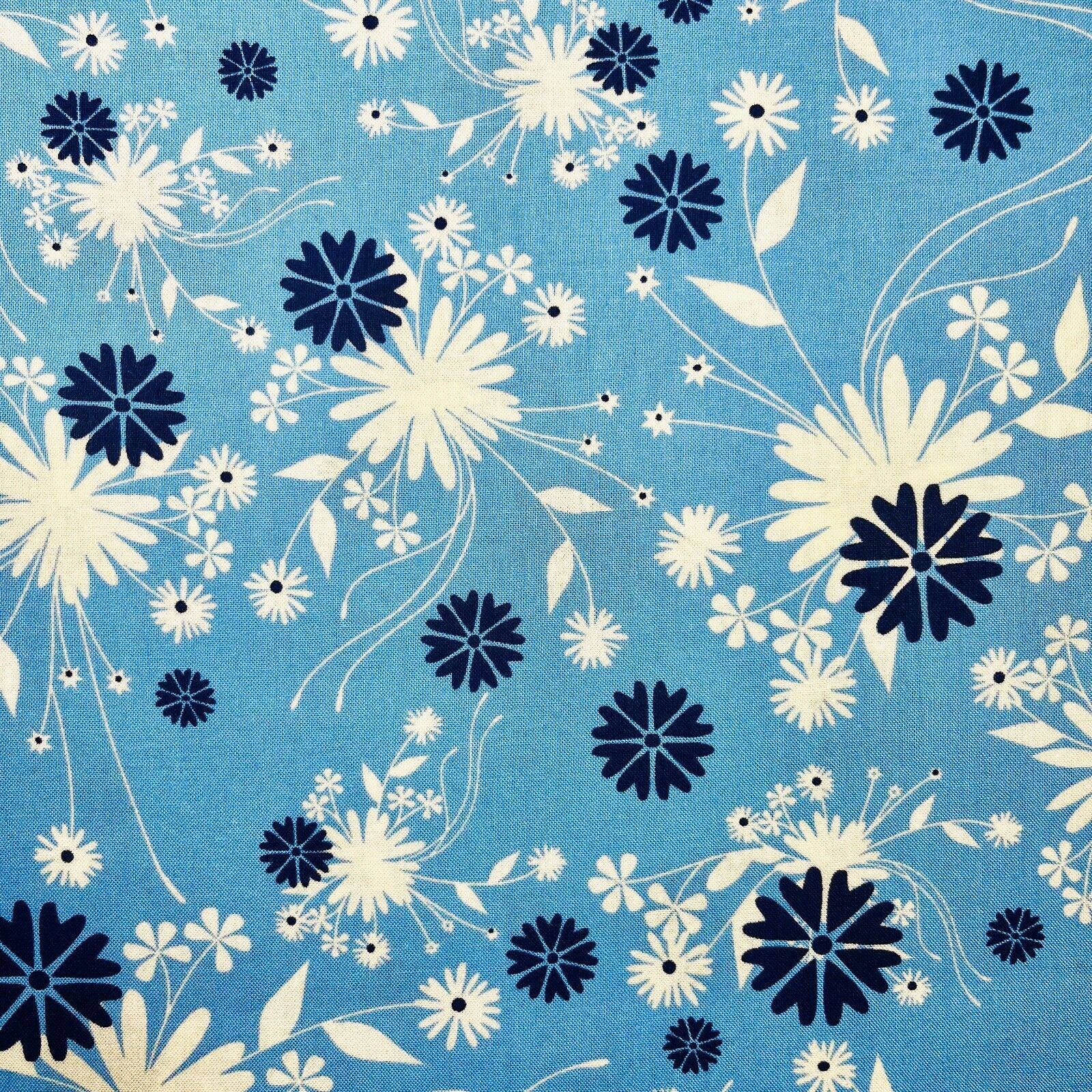 Primary image for Floral Fabric Midnight Kisses Heidi Grace Designs Joann 100% Cotton By the Yard