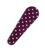 Medium Polka Dot Embroidery Scissors Sheath Purple - £5.55 GBP