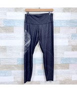 NoMiNou Activewear Leggings Black Paisley Mid Rise Yoga Canada Womens Me... - $29.69