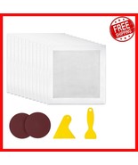 Bates 8-Inch Drywall Patch Kit: 16 Durable Self-Adhesive Pieces Included - $28.70