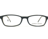Giorgio Armani Eyeglasses Frames 2041 327 Black Brown Horn Rim 49-17-135 - £75.73 GBP