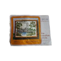 VTG Creative Circle #318 Riverboat Cross Stitch Kit 1979 NOS Persian Woo... - $469.27 MXN