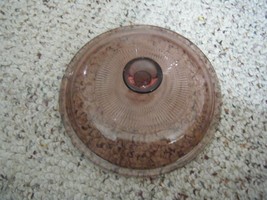 Pyrex V 1 C Round Purple Glass Replacement Lid - 6 3/8&quot; - $15.45