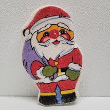 Vintage Stahlwood Christmas Santa Claus Terrycloth Foam Plush Toy - $19.70