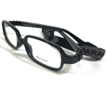 Miraflex Niños Gafas Monturas Terrysix C.J Negro Rectangular 46-16-125 - $60.41