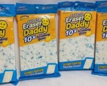 4X Scrub Daddy  Eraser Daddy Sheets 6 Count Each - £31.41 GBP